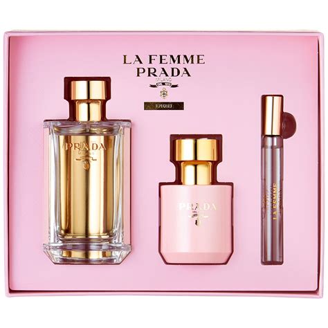 prada la femme l eau gift set|Prada la femme perfume.